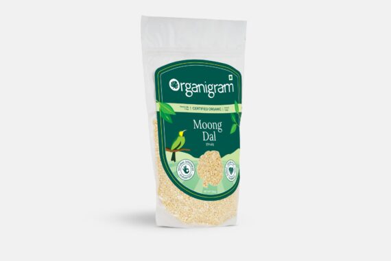 Organic Moong Dal Dhuli/Yellow Lentil Split (Skinless)