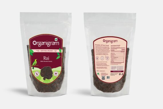 Organic Rai Dana/Black Mustard Seeds