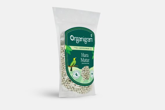 Organic Hara Matar/Dried Green Peas