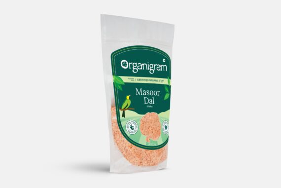Organic Masoor Malka/Red Lentil Split (Skinless)