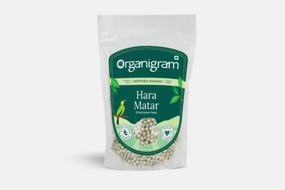 Organic Hara Matar/Dried Green Peas