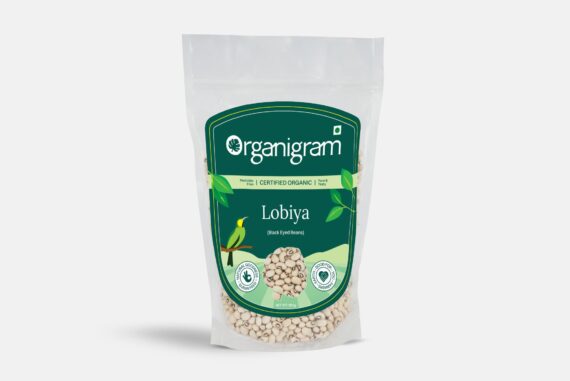 Organic Lobiya/Black-Eyed Beans