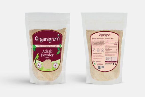 Organic Adrak Powder(Saunth)/Dried Ginger Powder