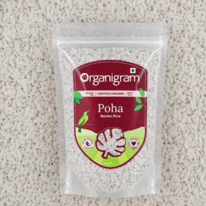 Organic Poha/Beaten Rice (White)