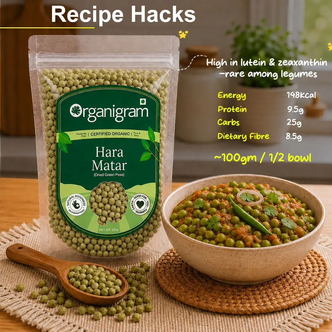 Organic Hara Matar/Dried Green Peas - Image 6