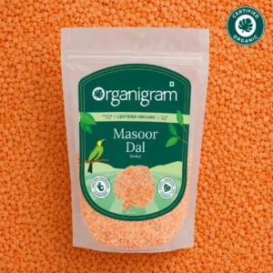 Organic Masoor Malka/Red Lentil Split (Skinless)