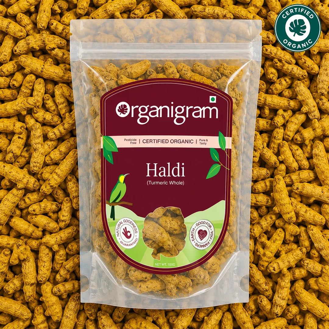 Organic Haldi Sabut/Turmeric Whole