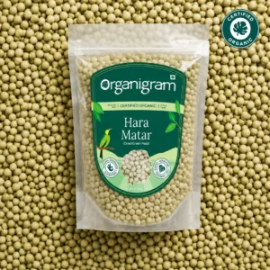 Organic Hara Matar/Dried Green Peas