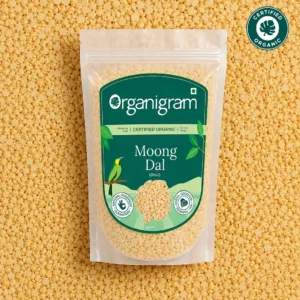 Organic Moong Dal Dhuli/Yellow Lentil Split (Skinless)