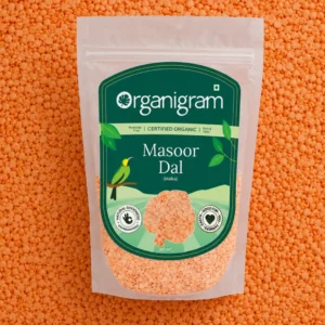 Organic Masoor Malka/Red Lentil Split (Skinless)