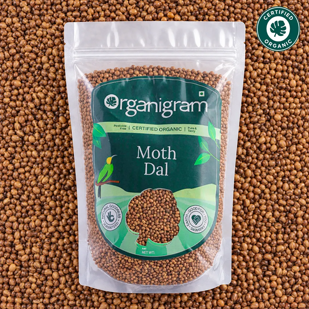 Organic Moth Dal/Moth Beans/Turkish Gram