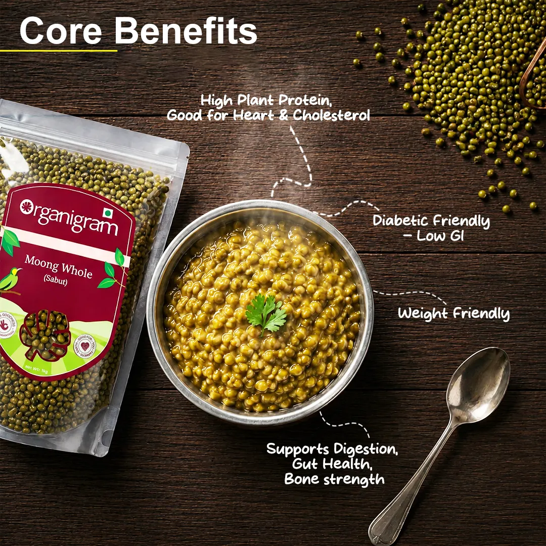 Organic Moong (Whole) - Image 2