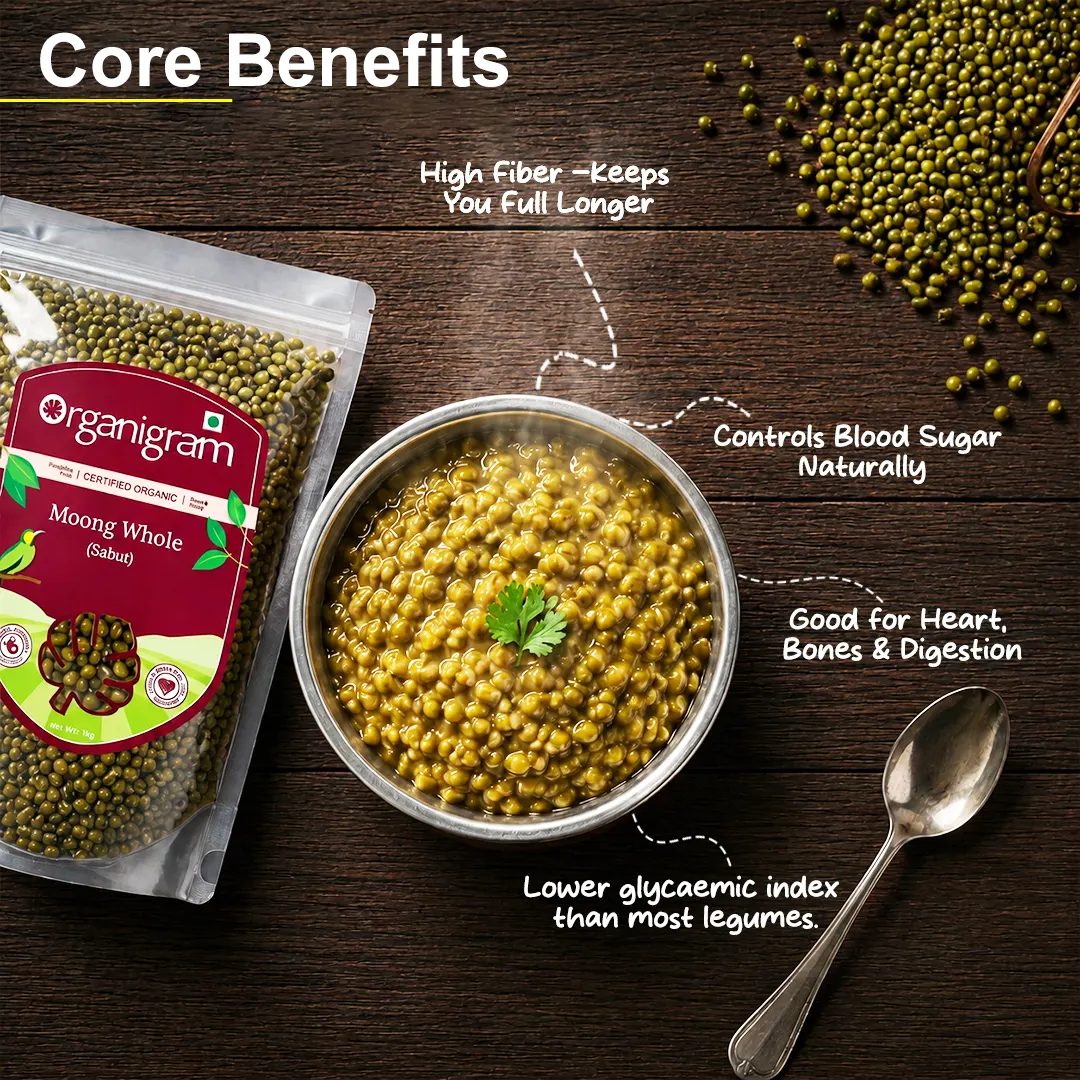 Organic Moong (Whole) - Image 2