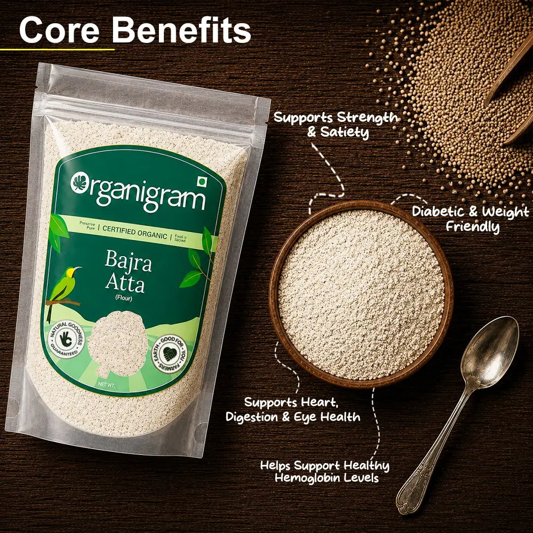 Organic Bajra Atta/Pearl Millet Flour - Image 2