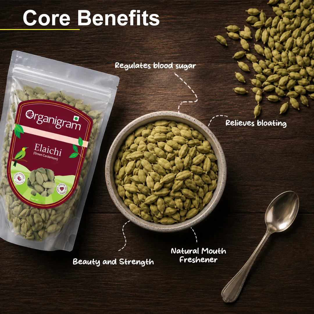 Organic Hari Elaichi/Green Cardamom - Image 2