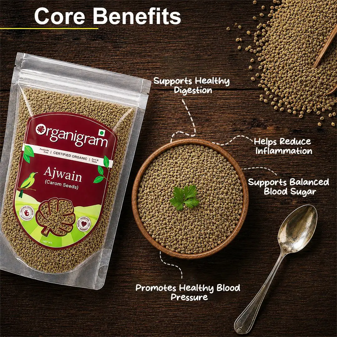 Organic Ajwain/Carom Seeds Whole - Image 2
