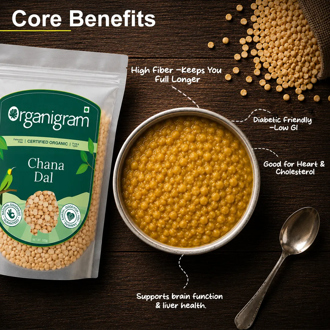 Organic Chana Dal/Split Bengal Gram - Image 2