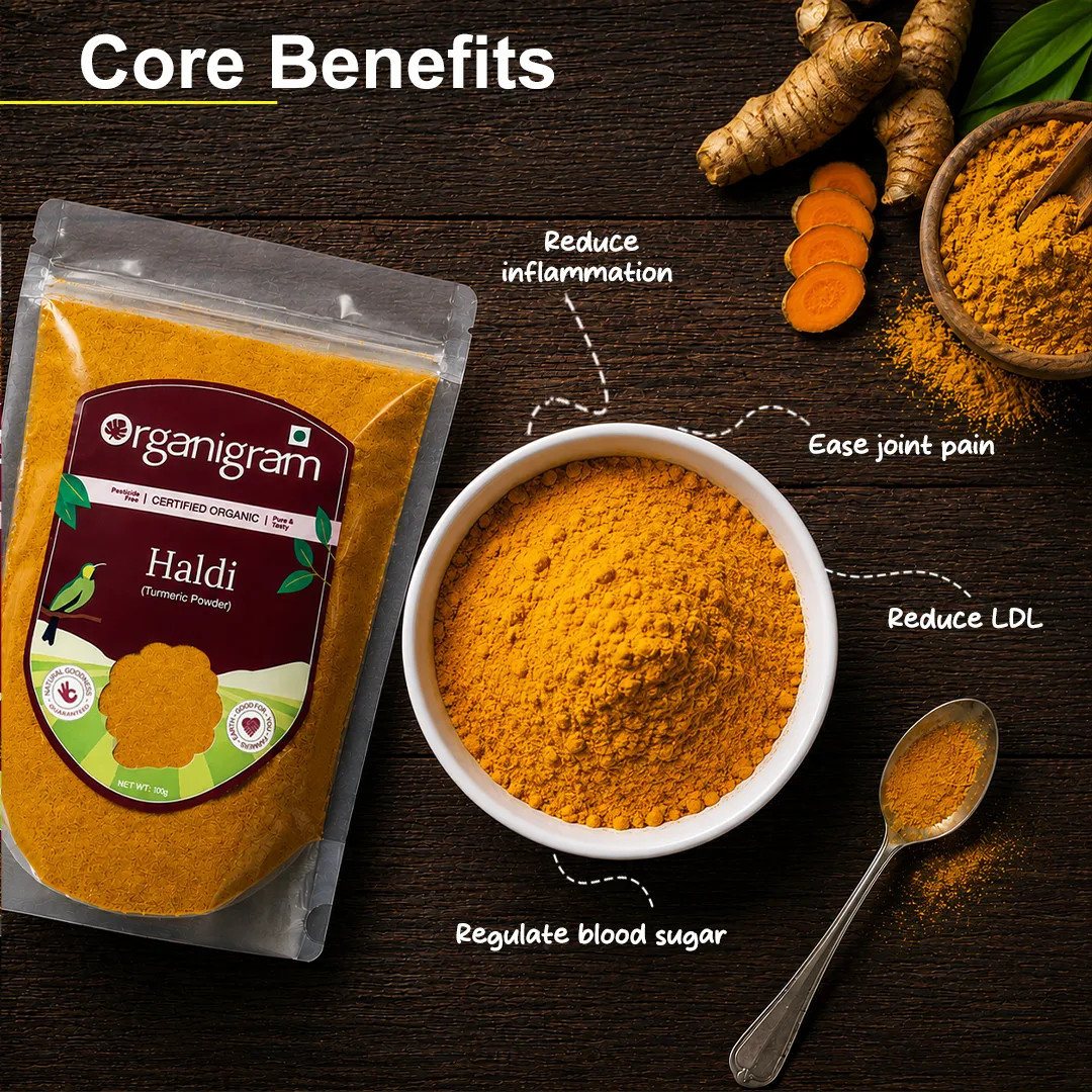 Organic Haldi Powder/Turmeric Powder - Image 2