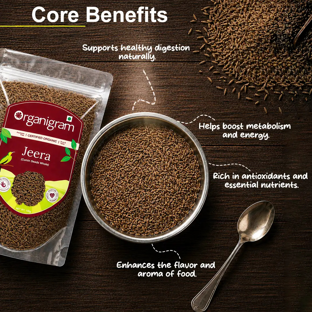 Organic Jeera/Cumin Seeds Whole - Image 2