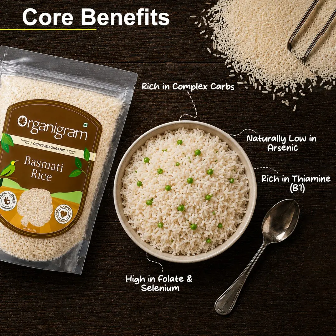 Organic Basmati Rice (White) - Image 2