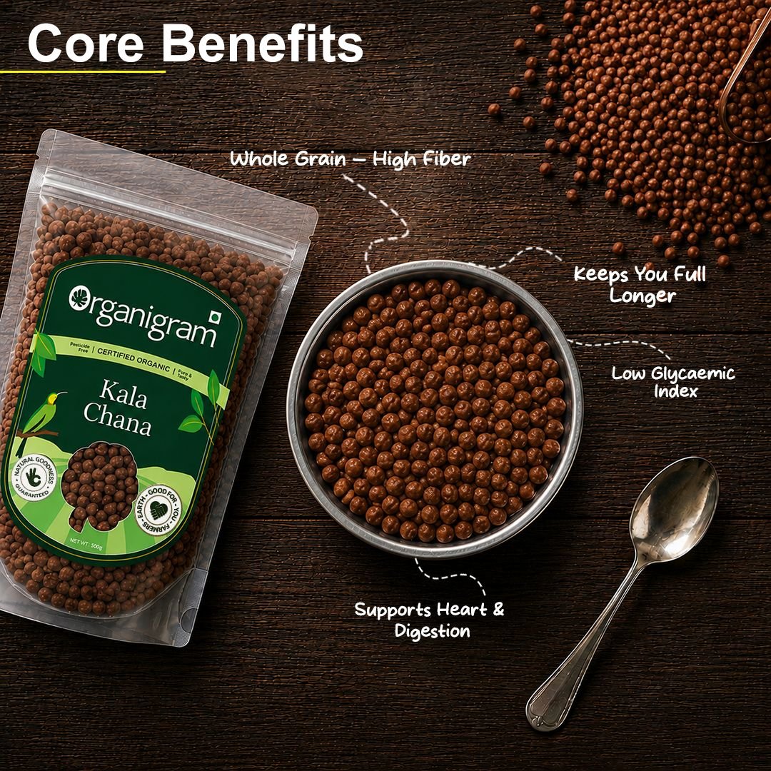 Organic Kala Chana/Bengal Gram Whole - Image 2
