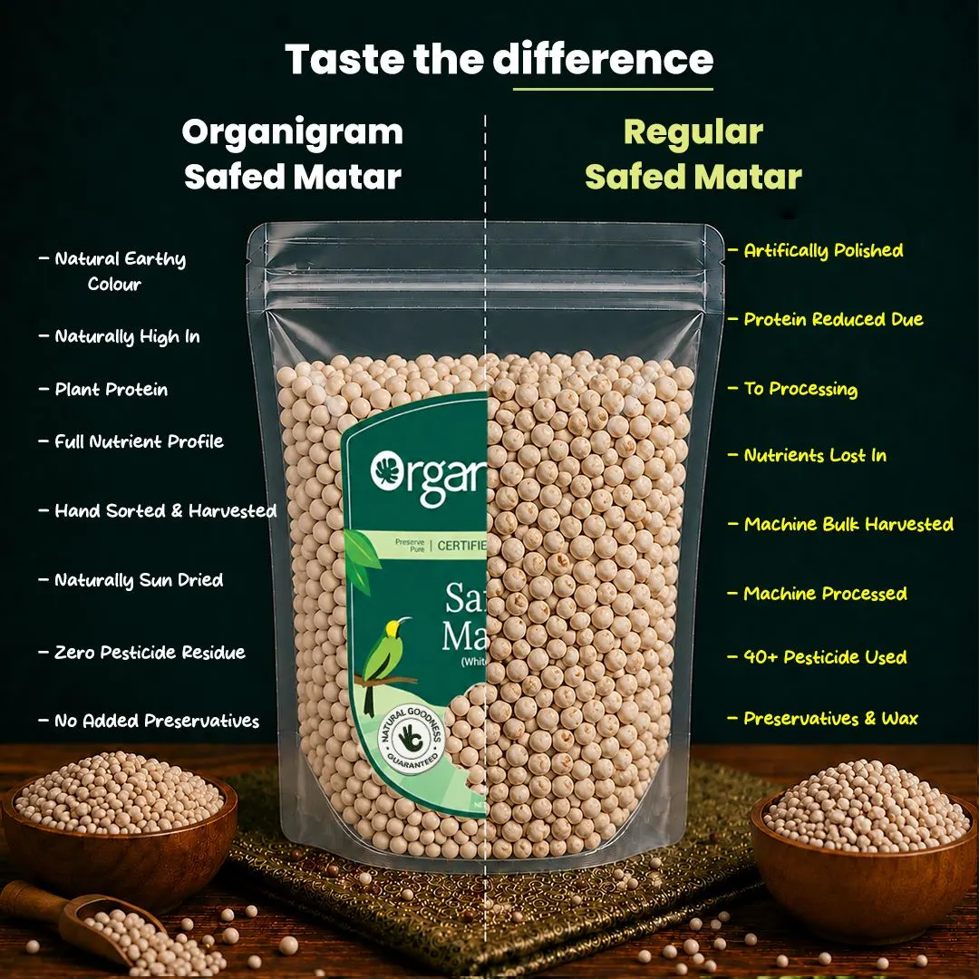 Organic Safed Matar/White Peas - Image 3