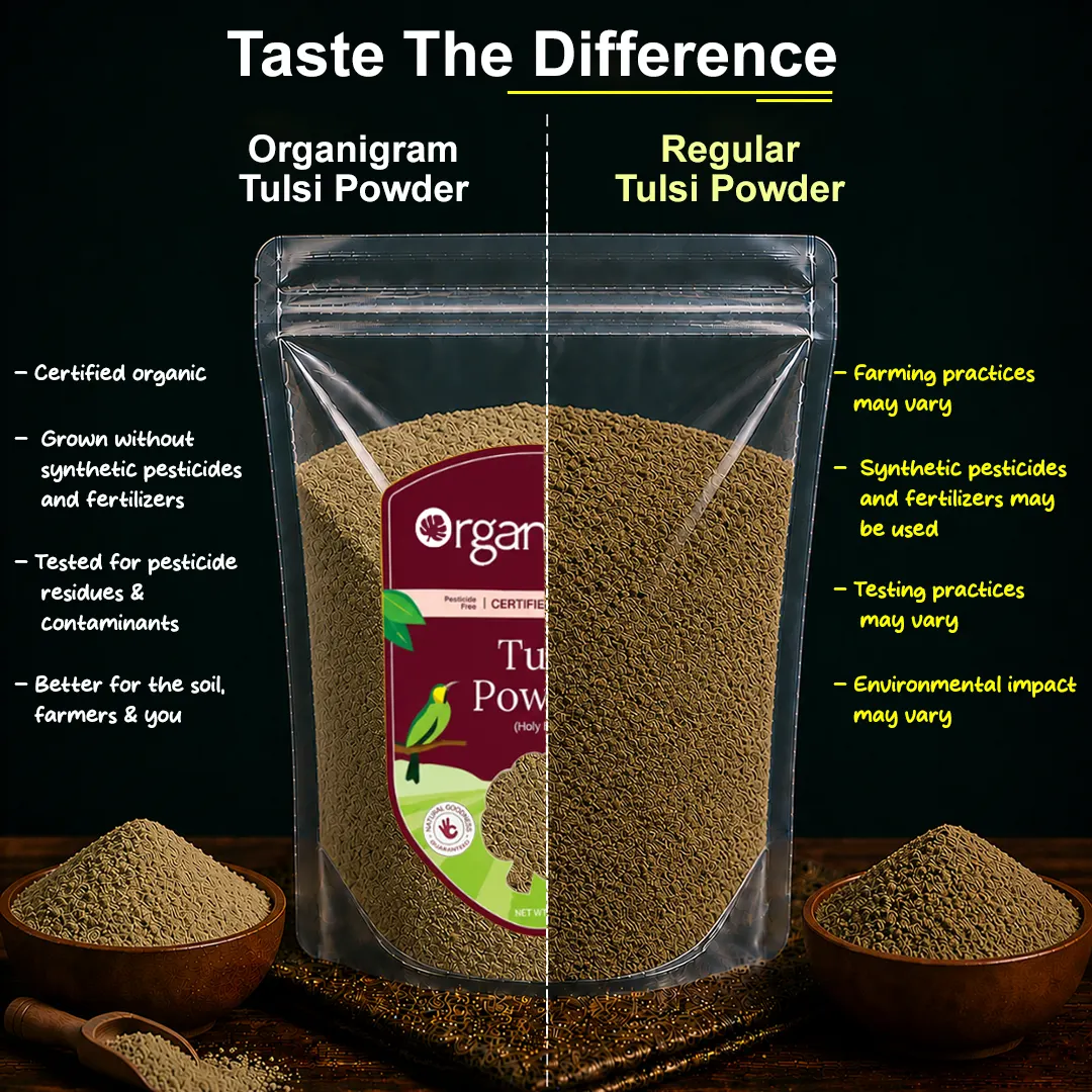 Organic Tulsi Powder/Holy Basil Powder - Image 3
