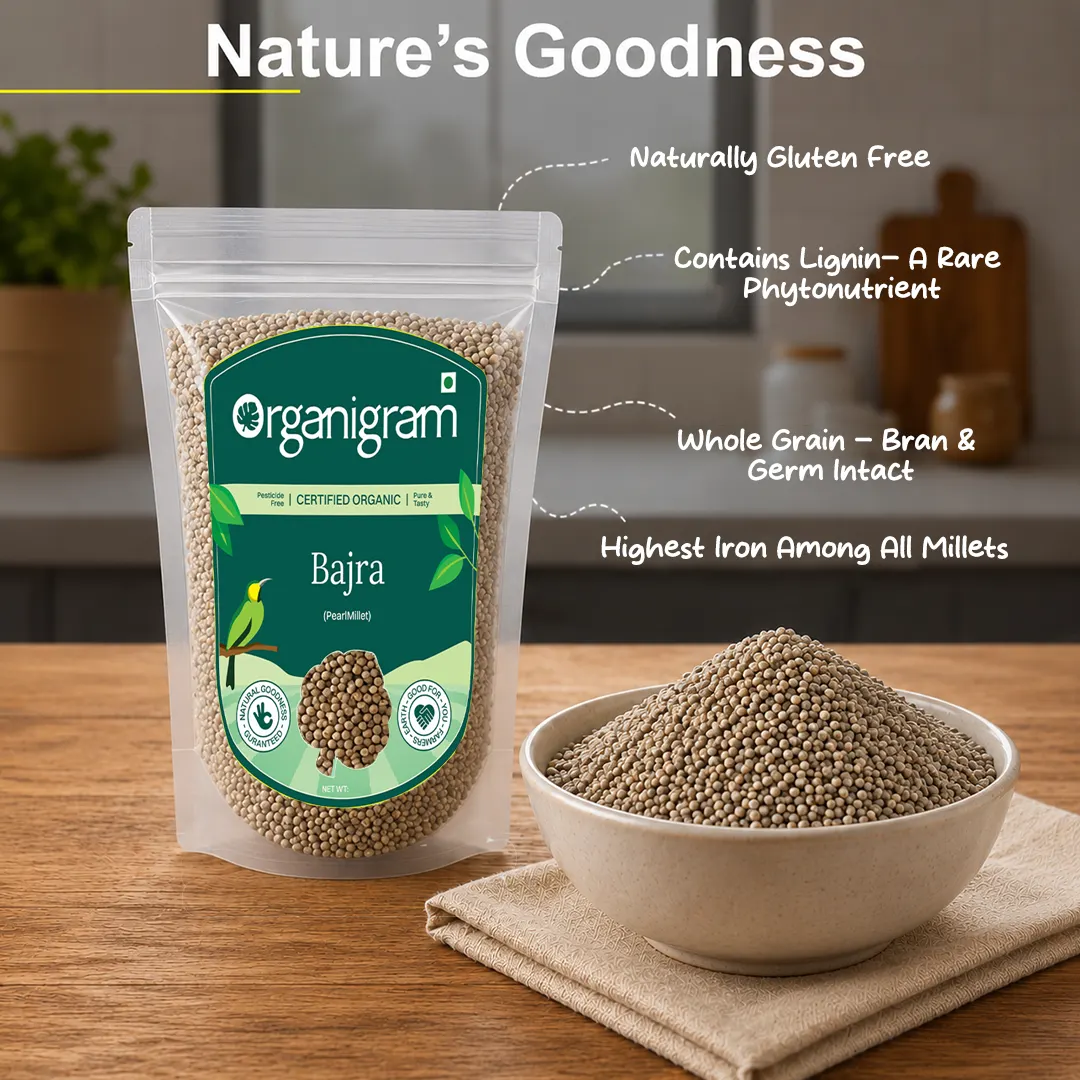 Organic Bajra Whole/Pearl Millet - Image 4
