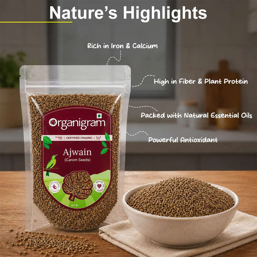 Organic Ajwain/Carom Seeds Whole - Image 4
