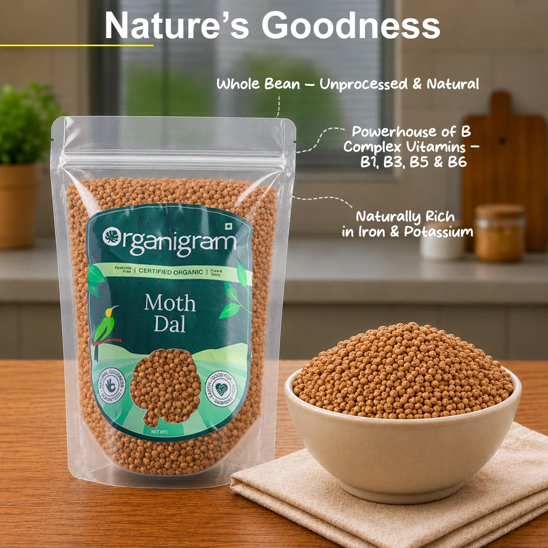 Organic Moth Dal/Moth Beans/Turkish Gram - Image 4
