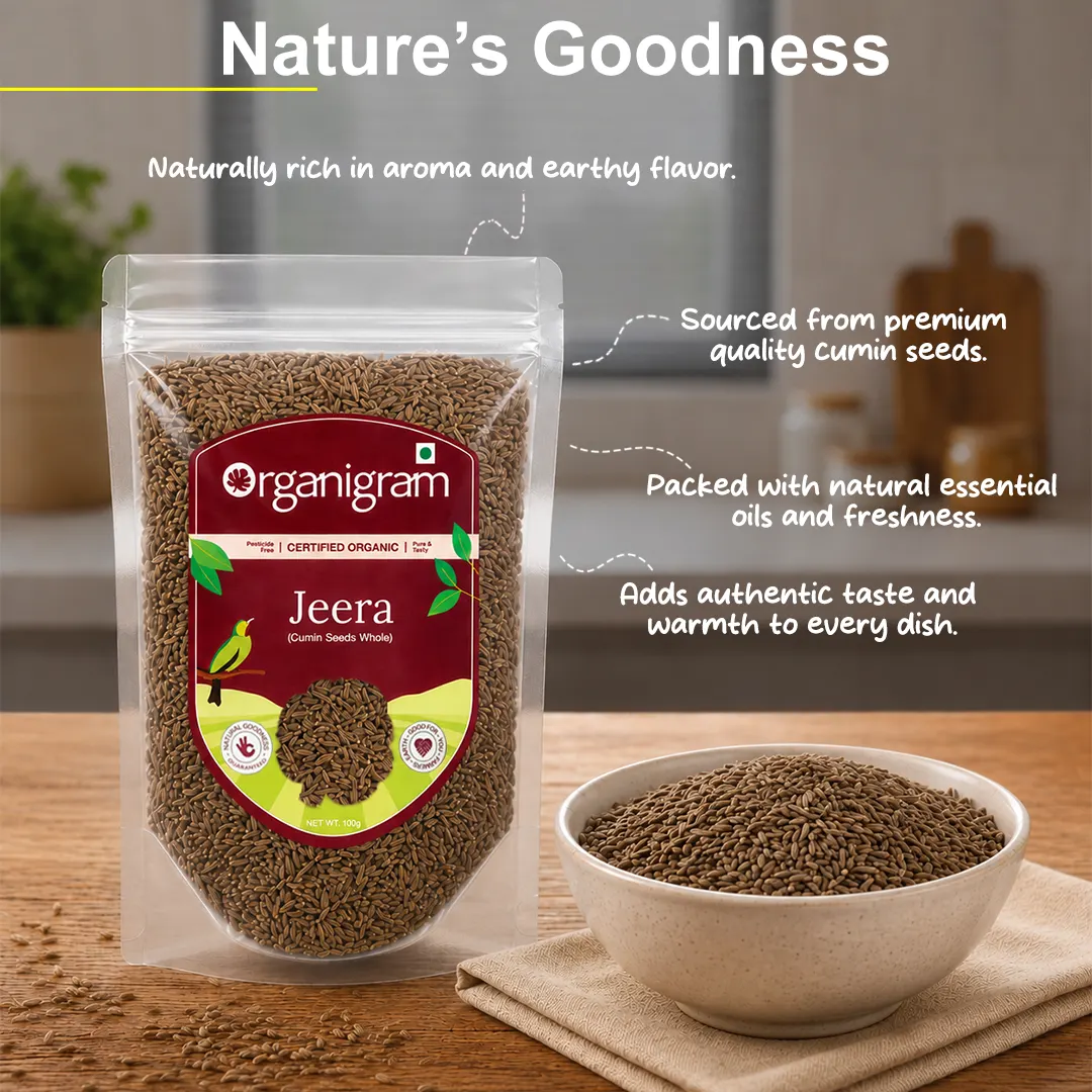 Organic Jeera/Cumin Seeds Whole - Image 4