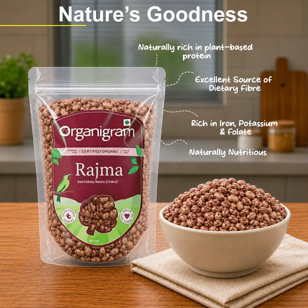 Organic Rajma/Red Kidney Beans (Chitra) - Image 4