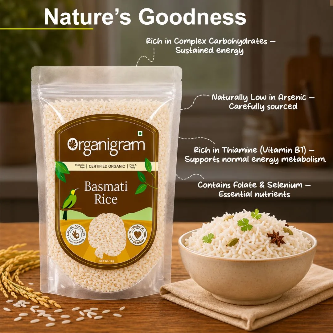 Organic Basmati Rice (White) - Image 4