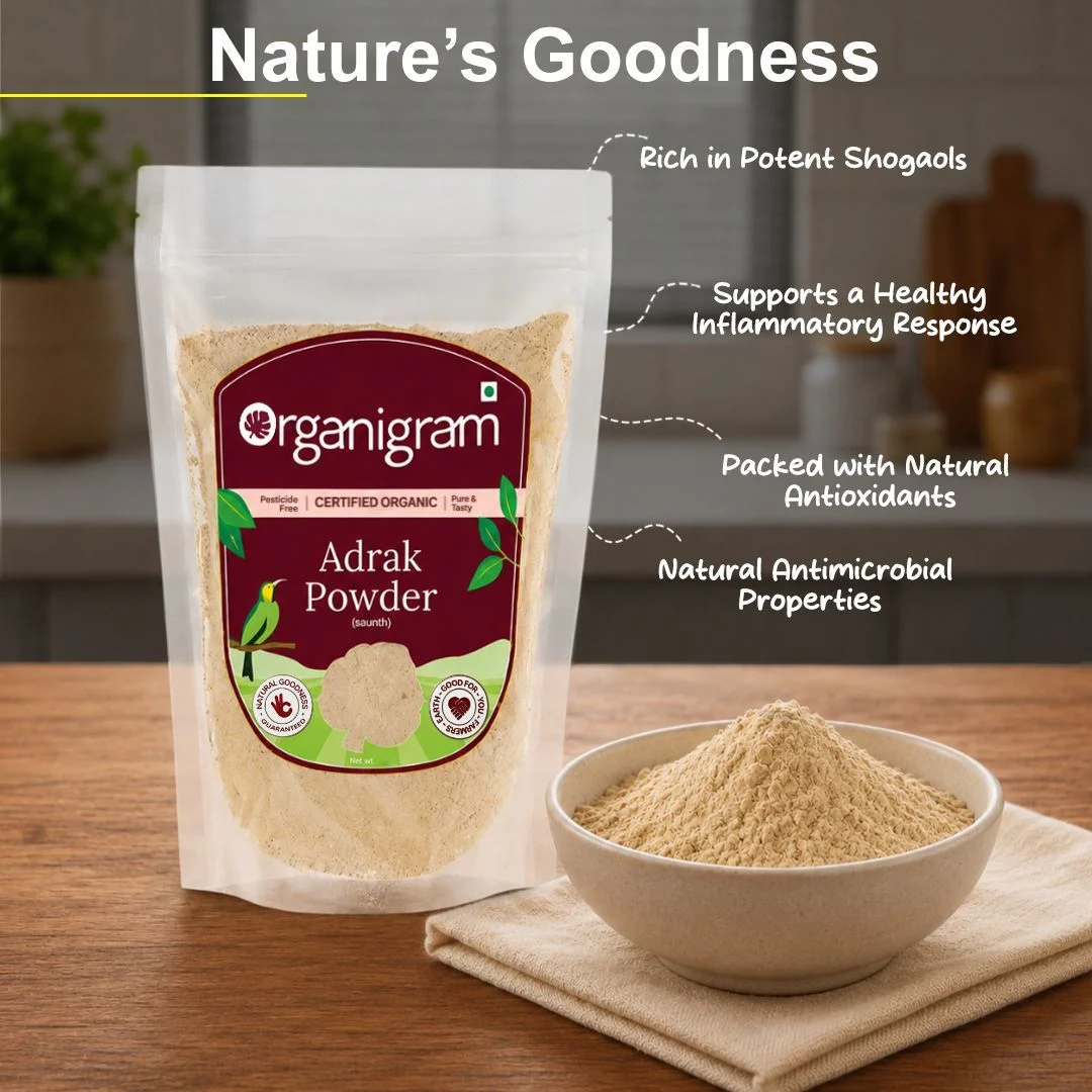 Organic Adrak Powder(Saunth)/Dried Ginger Powder - Image 4
