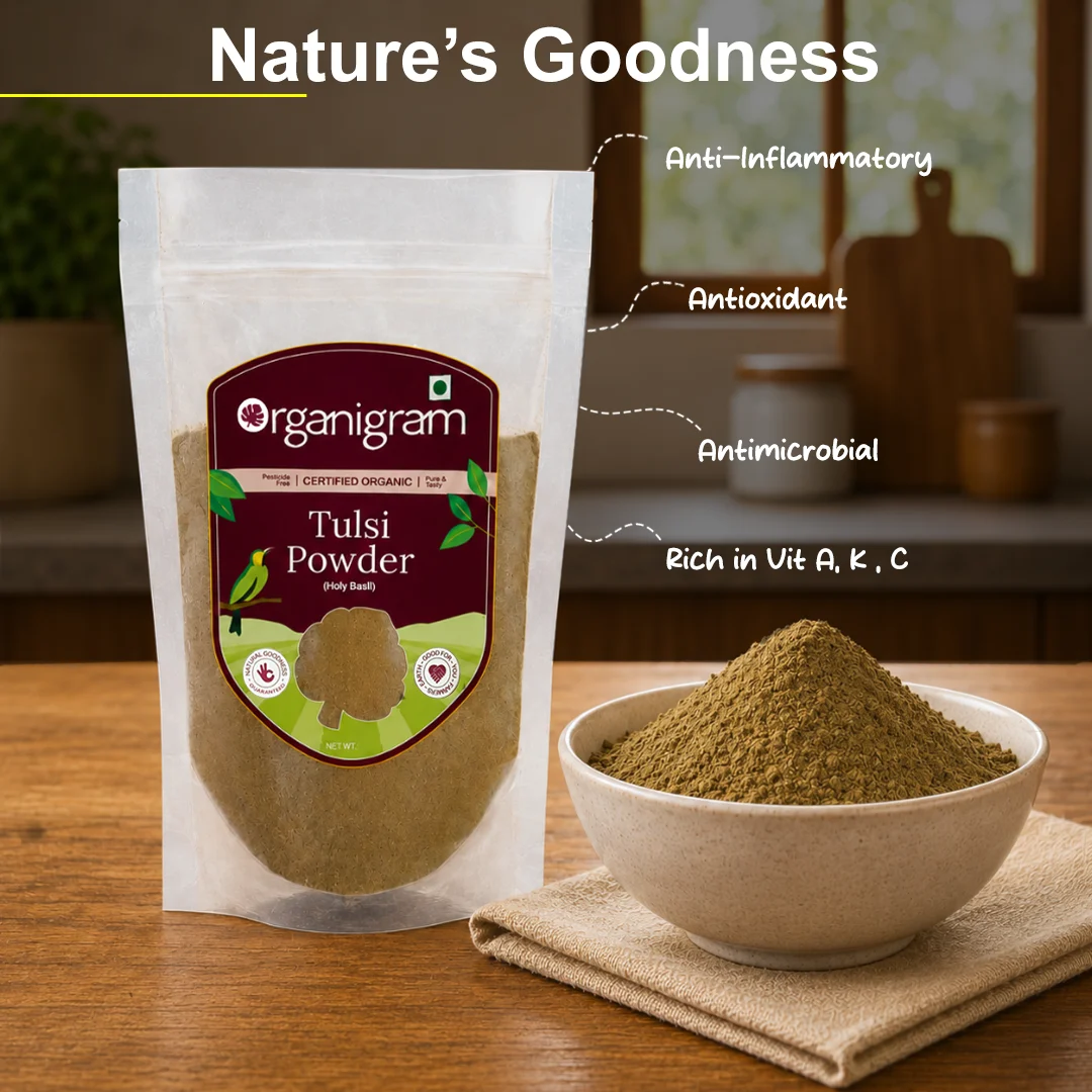 Organic Tulsi Powder/Holy Basil Powder - Image 4