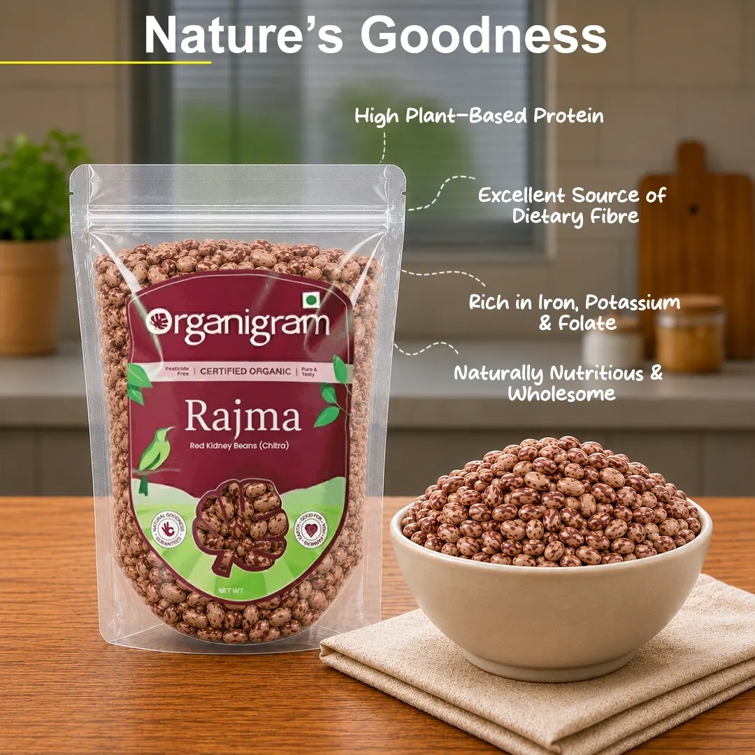 Organic Rajma/Red Kidney Beans (Chitra) - Image 4