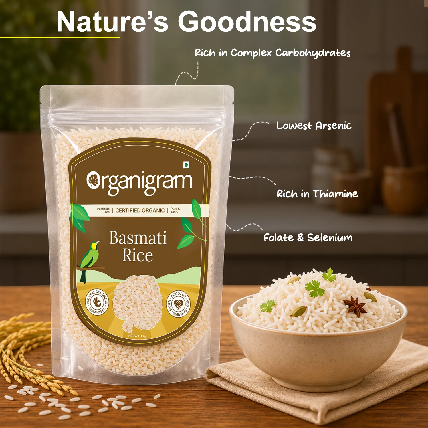 Organic Basmati Rice (White) - Image 4