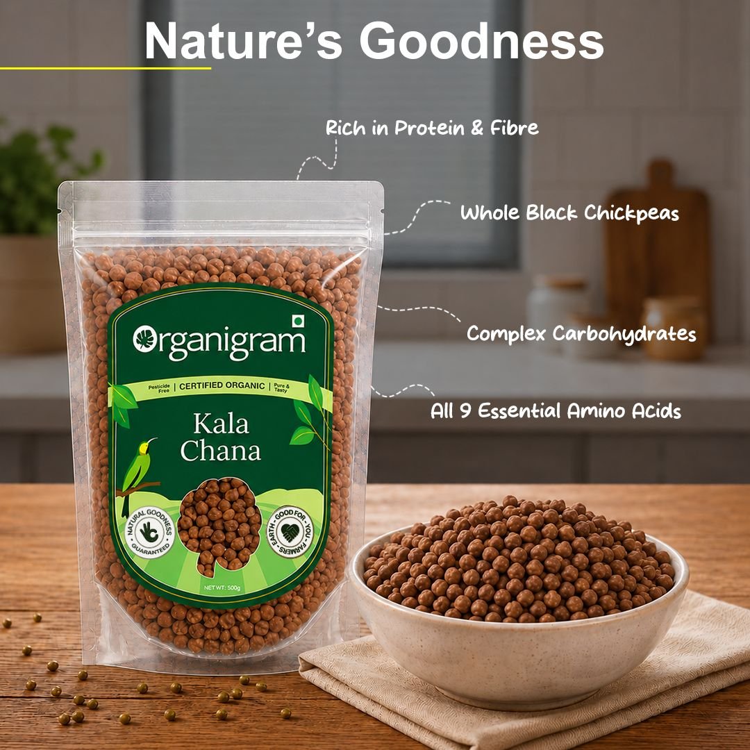 Organic Kala Chana/Bengal Gram Whole - Image 4