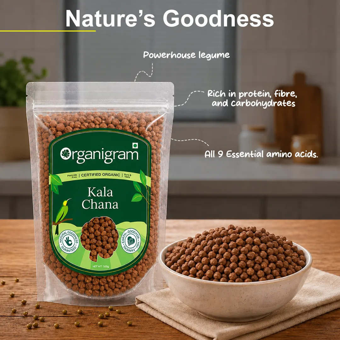 Organic Kala Chana/Bengal Gram Whole - Image 4