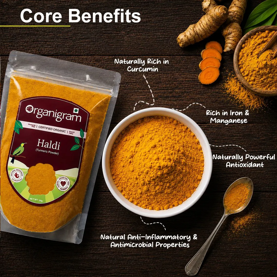 Organic Haldi Powder/Turmeric Powder - Image 2
