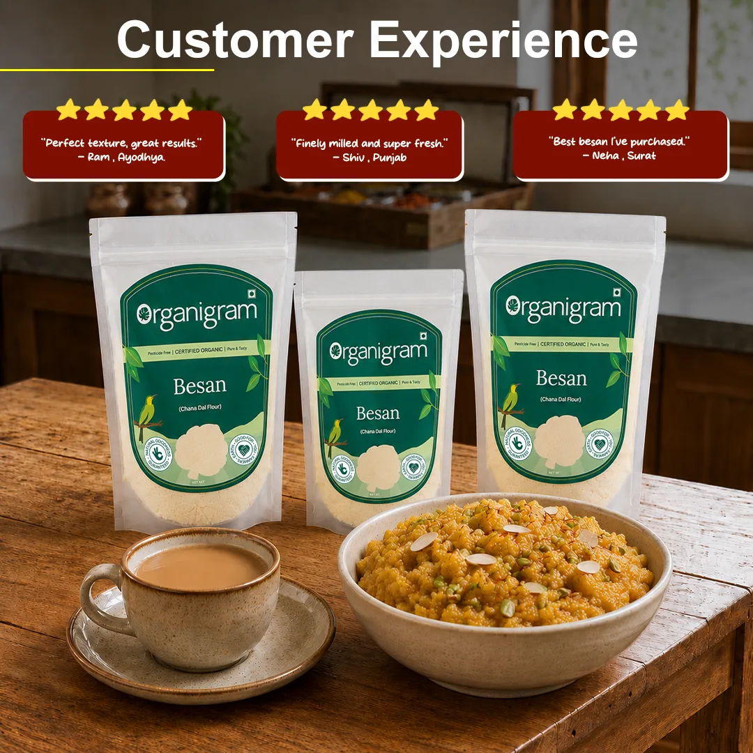 Organic Besan/Split Bengal Gram Flour - Image 5