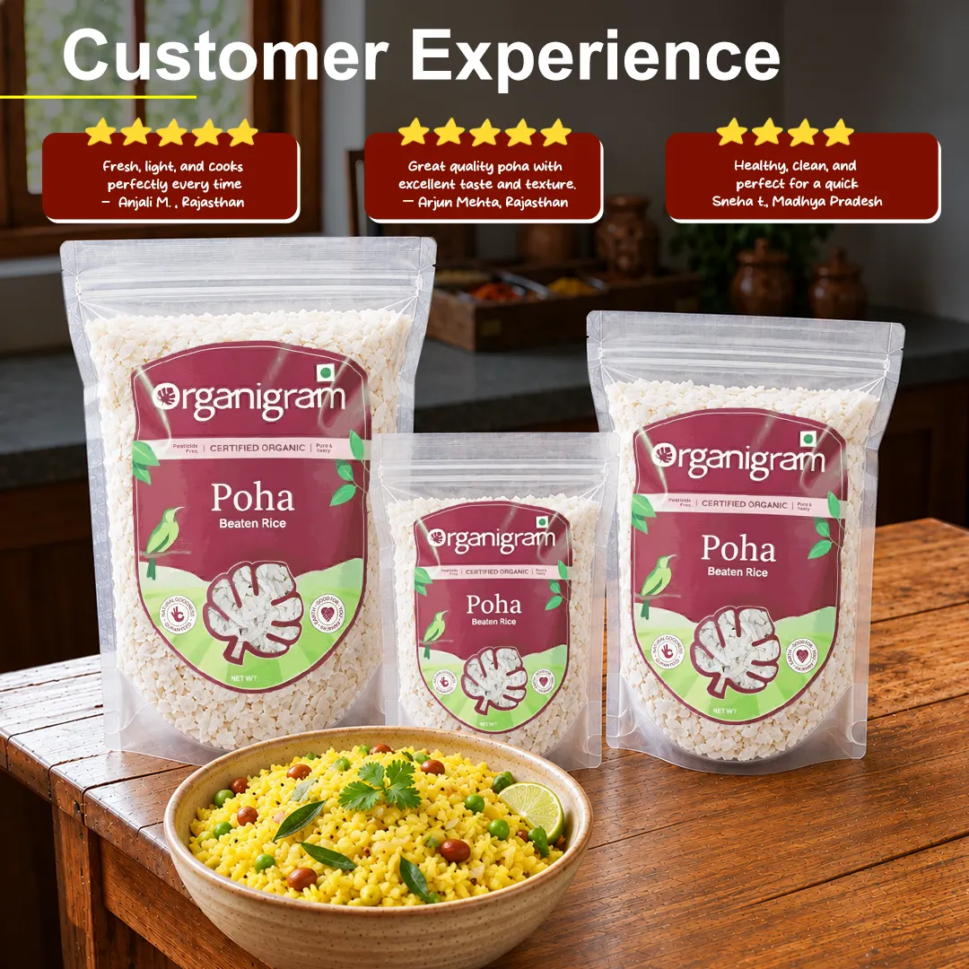 Organic Poha/Beaten Rice (White) - Image 5