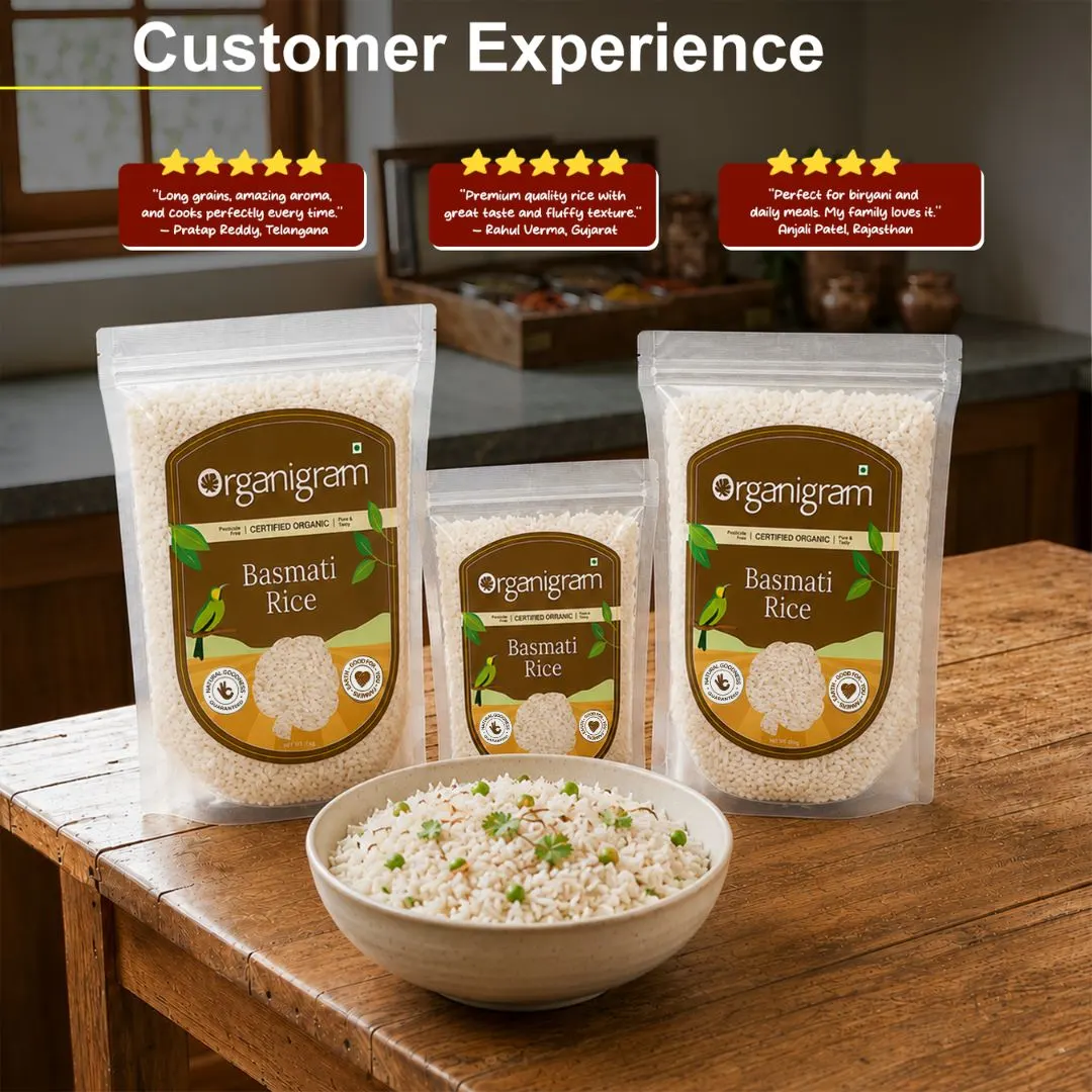 Organic Basmati Rice (White) - Image 5