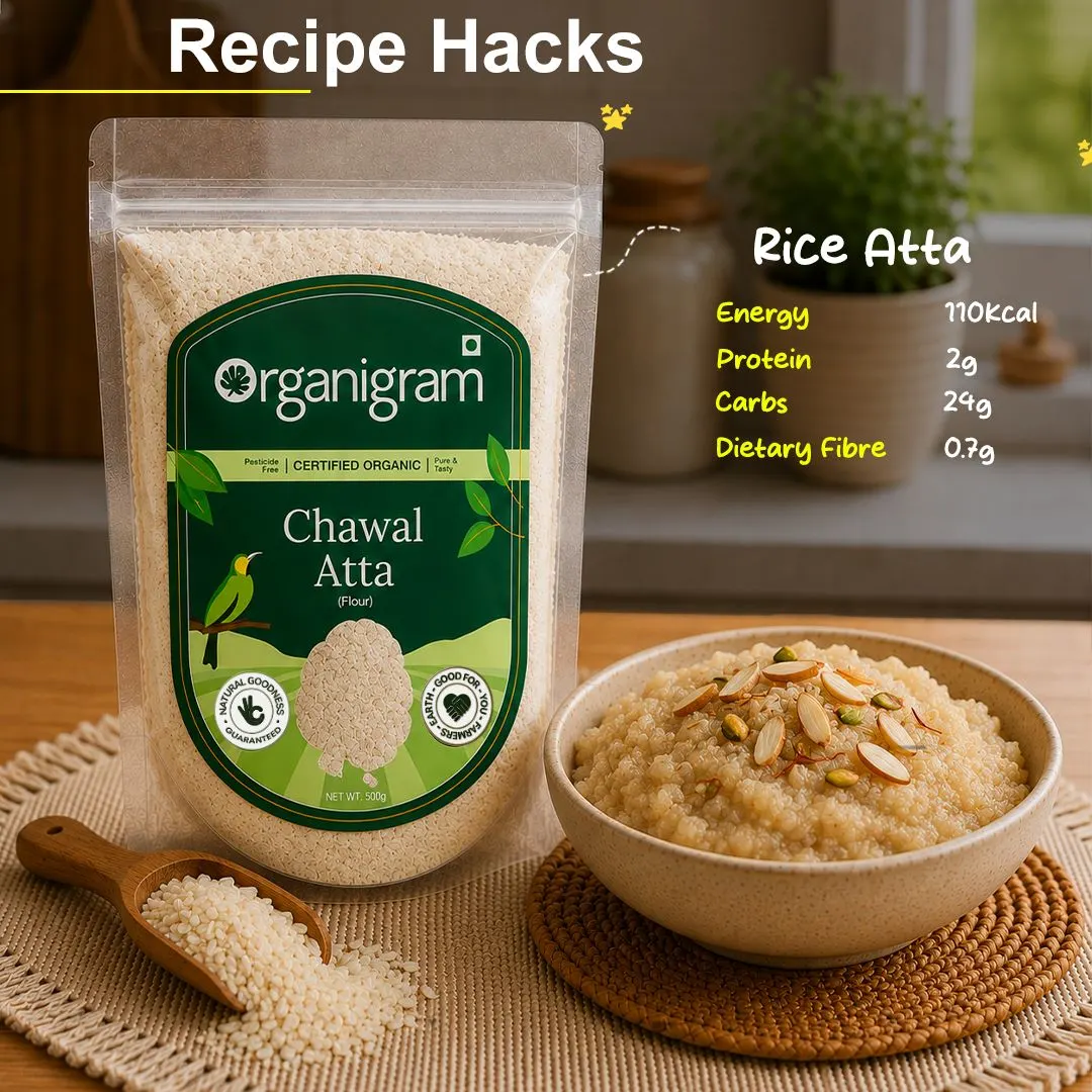 Organic Chawal Atta/Rice Flour - Image 5