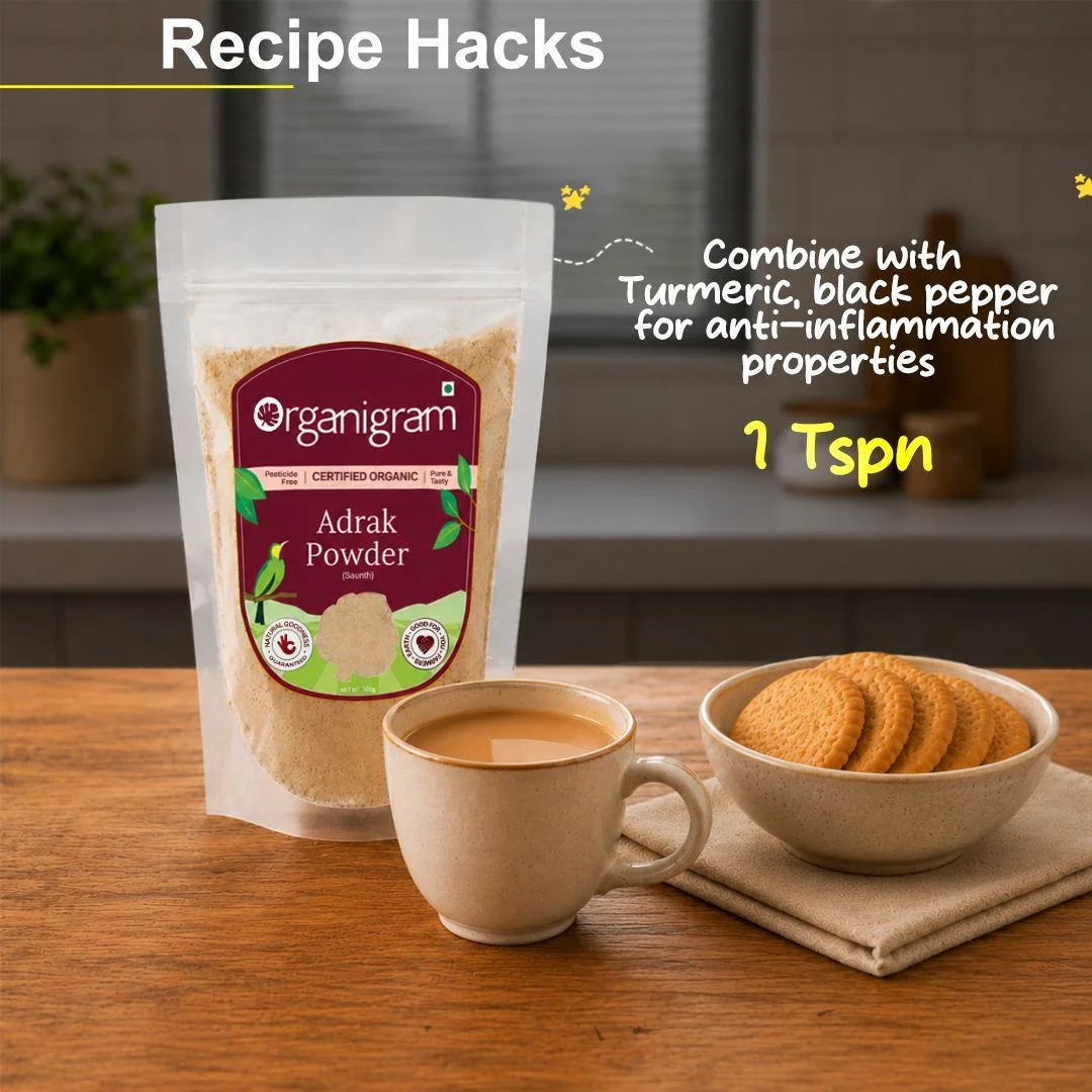 Organic Adrak Powder(Saunth)/Dried Ginger Powder - Image 6