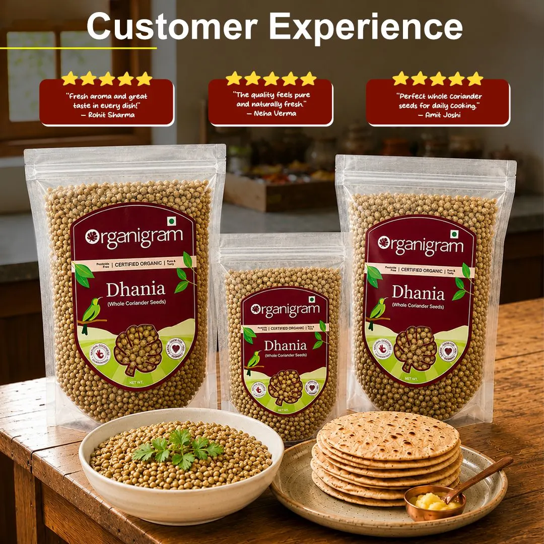 Organic Dhania/Coriander Seeds Whole - Image 5