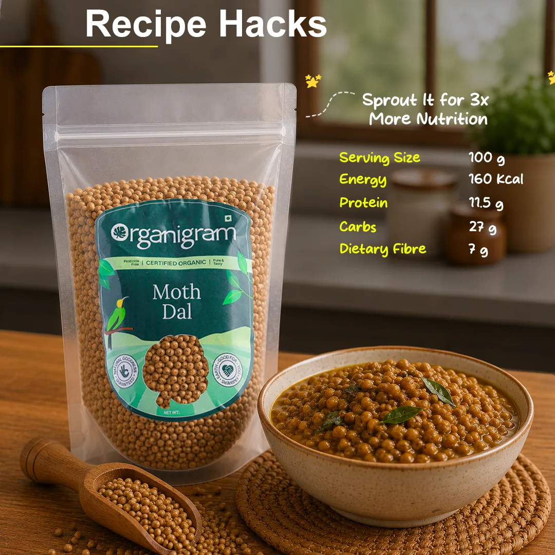 Organic Moth Dal/Moth Beans/Turkish Gram - Image 6