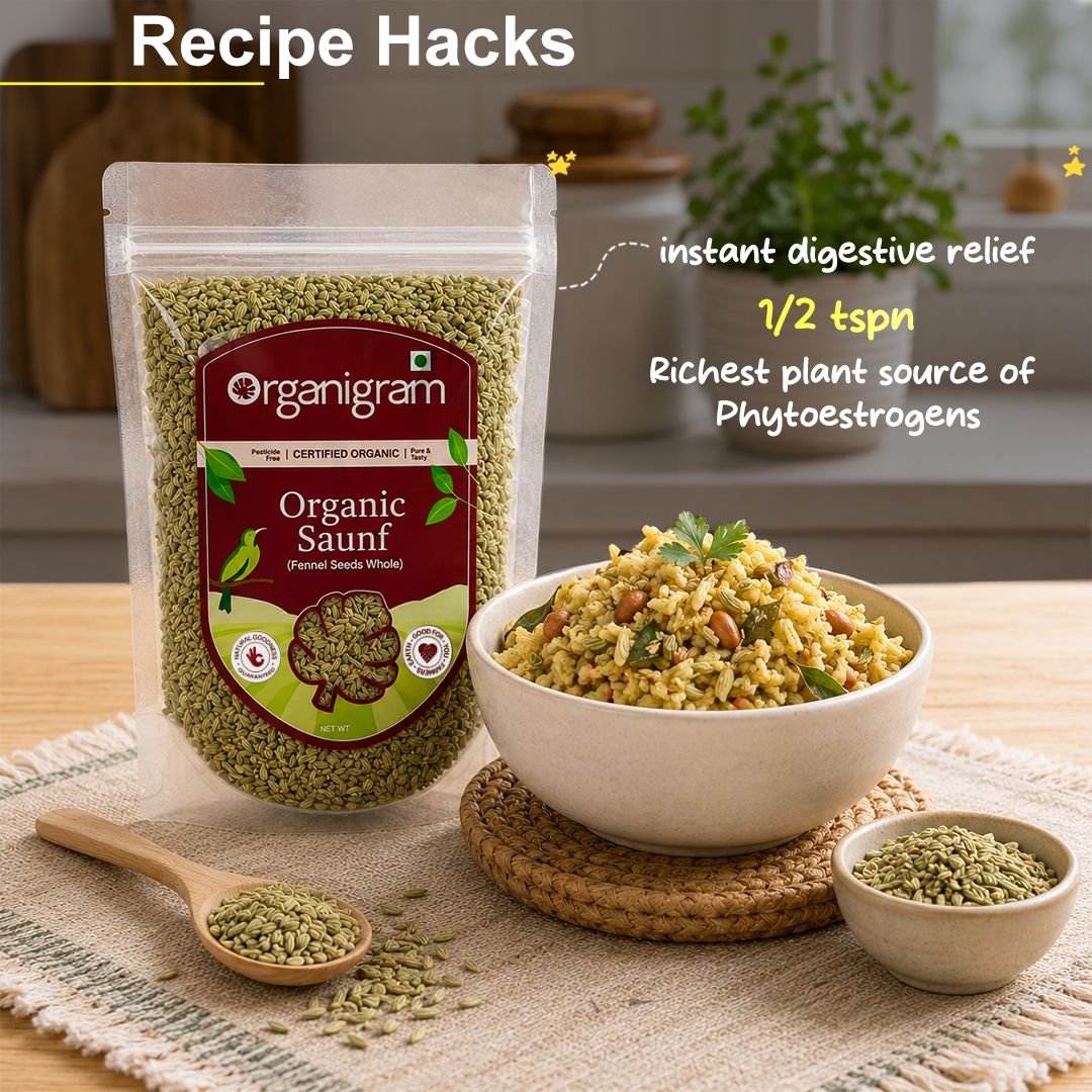 Organic Saunf/Fennel Seeds Whole - Image 6