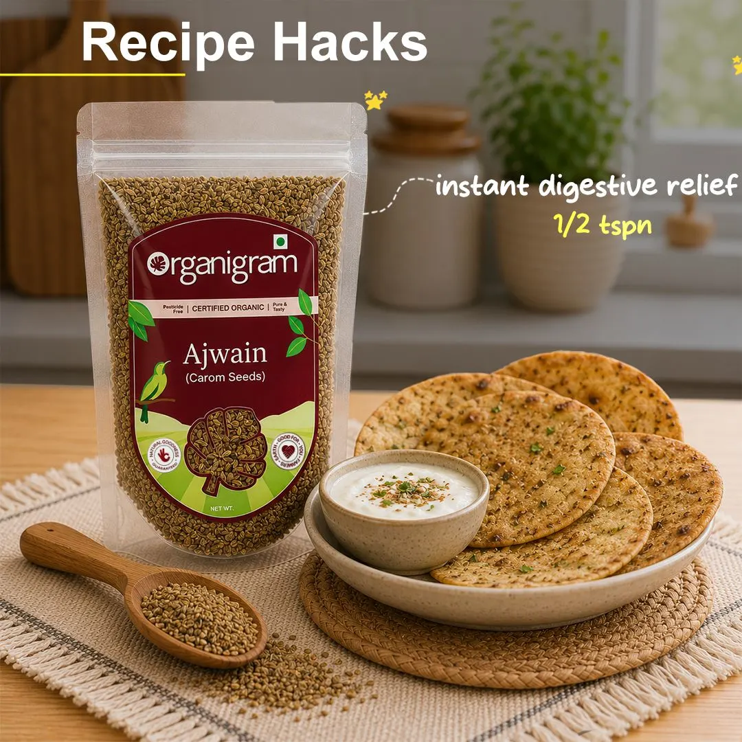 Organic Ajwain/Carom Seeds Whole - Image 6