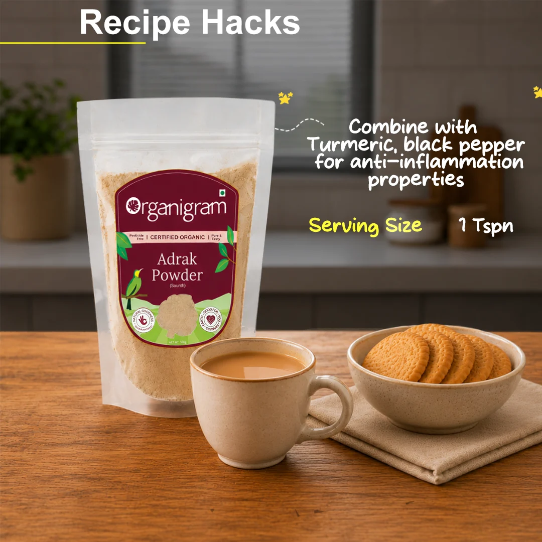 Organic Adrak Powder(Saunth)/Dried Ginger Powder - Image 6